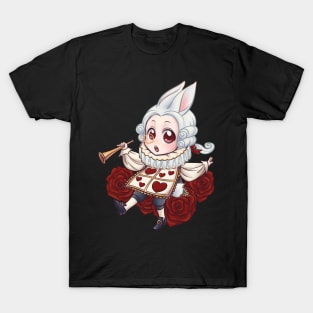 White rabbit rococo T-Shirt